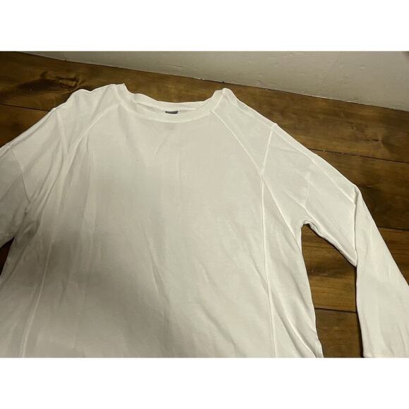 Sweaty Betty After Class Longline Sweatshirt Women's Size Medium White - Picture 4 of 12